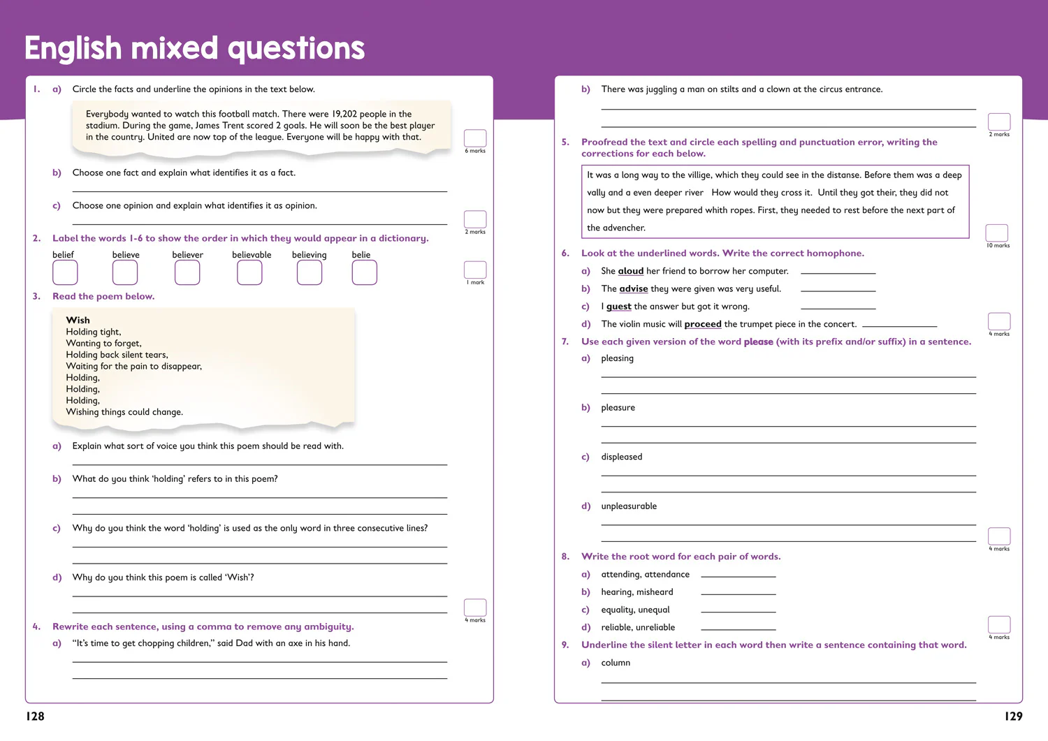 Collins KS2 Practice - Year 5 Maths and English KS2 Targeted Study & Practice Book: Ideal for use at home - Image 6