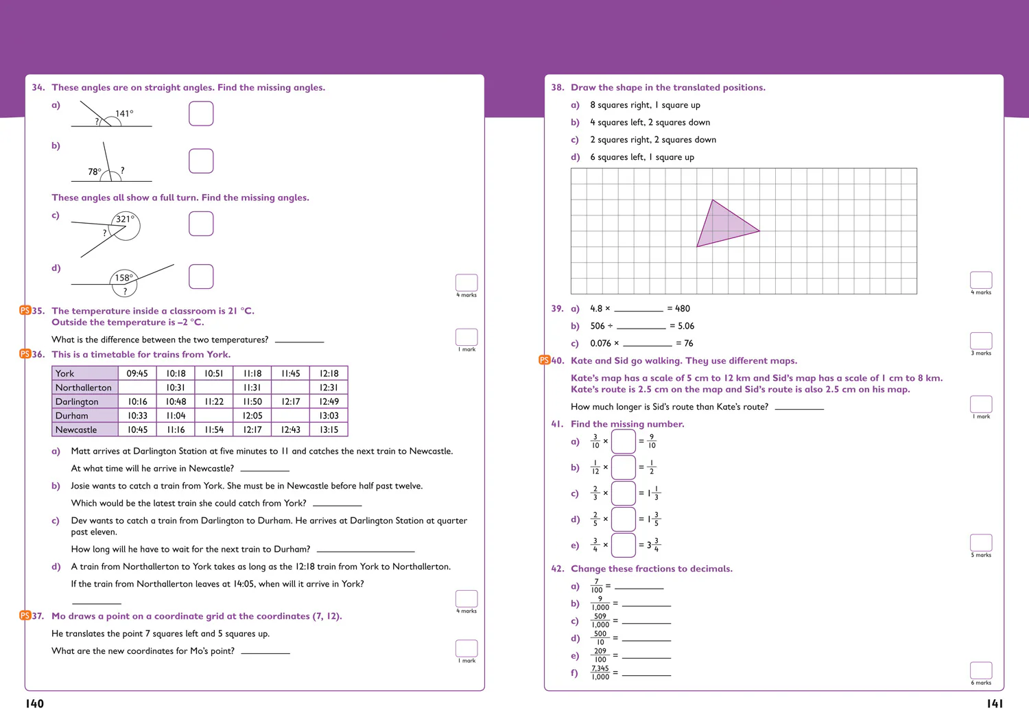 Collins KS2 Practice - Year 5 Maths and English KS2 Targeted Study & Practice Book: Ideal for use at home - Image 7
