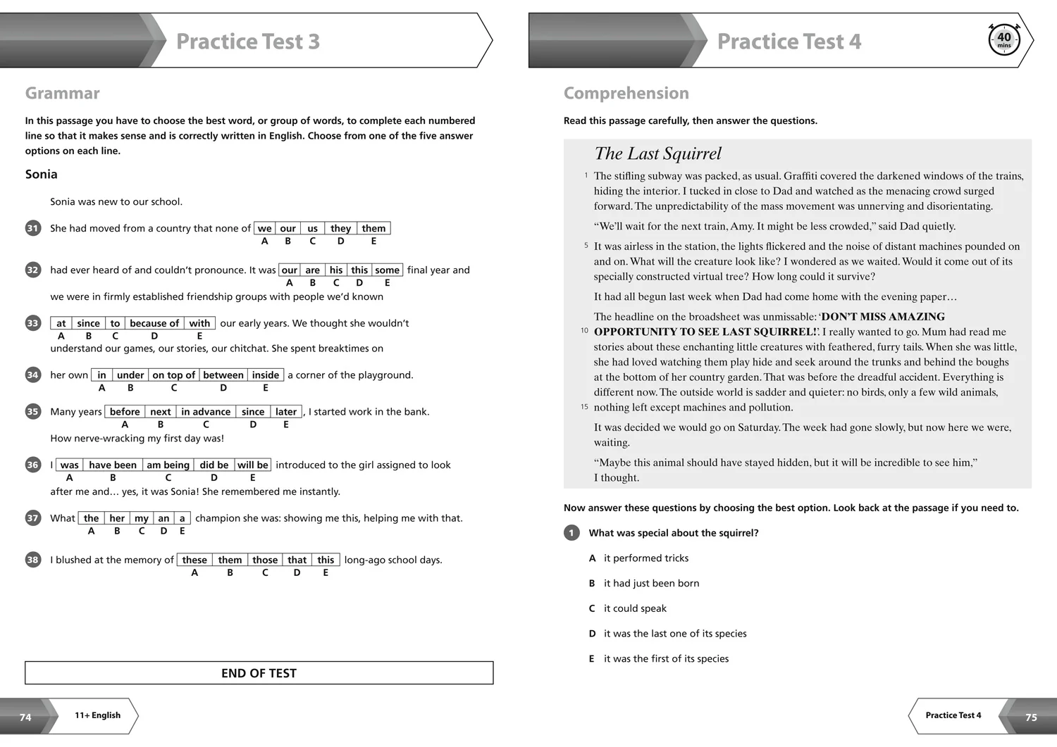 Collins 11+ Practice - 11+ English Complete Revision, Practice & Assessment for GL: For the 2026 GL Assessment Tests - Image 4