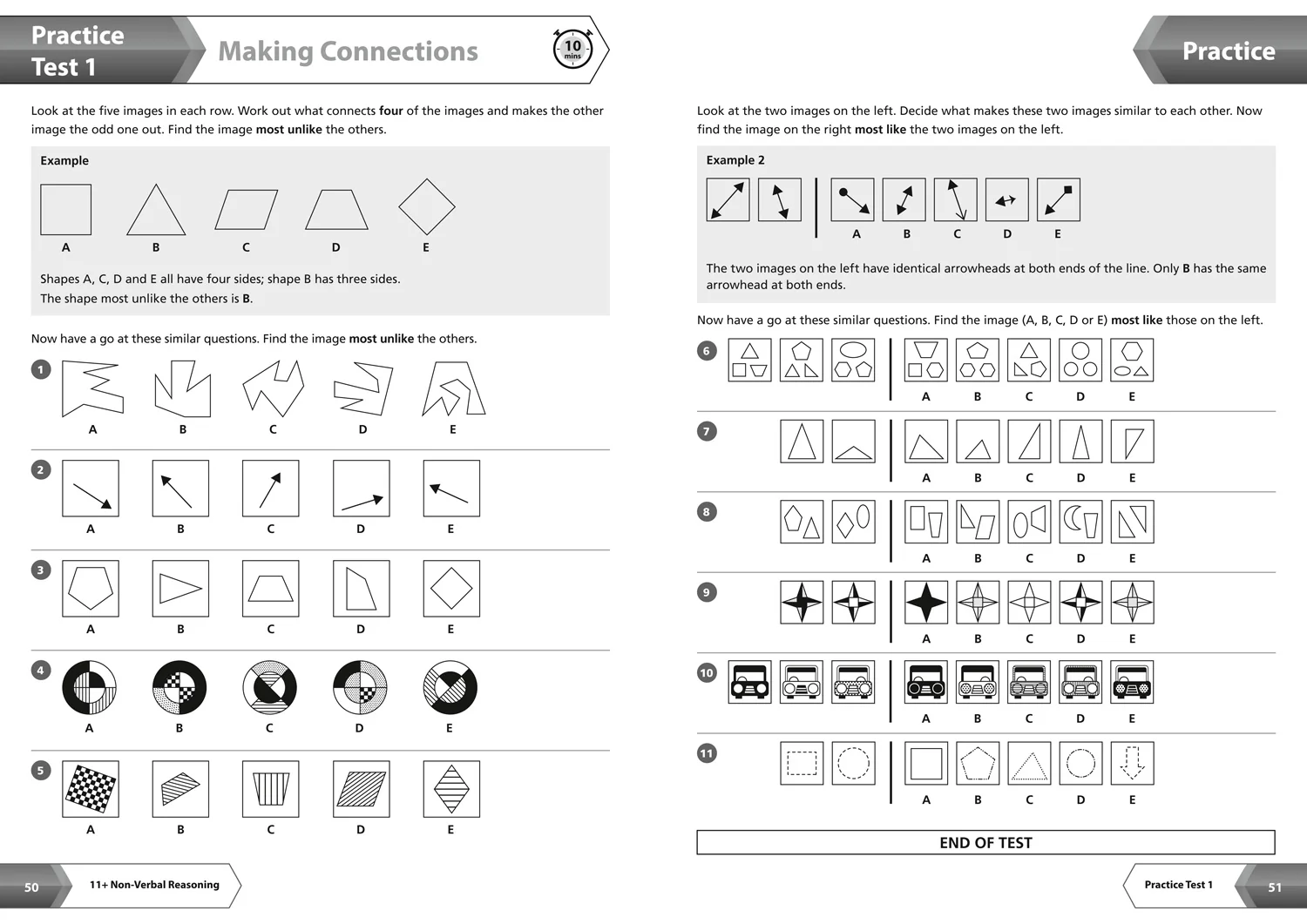Collins 11+ Practice - 11+ Non-Verbal Reasoning Complete Revision, Practice & Assessment for GL: For the 2026 GL Assessment Tests - Image 5