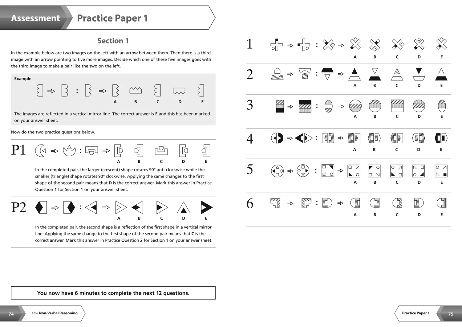 Collins 11+ Practice - 11+ Non-Verbal Reasoning Complete Revision, Practice & Assessment for GL: For the 2026 GL Assessment Tests - Image 6