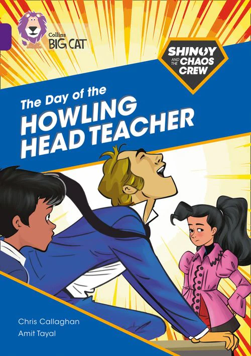 Collins Big Cat - Shinoy and the Chaos Crew: The Day of the Howling Head Teacher: Band 08/Purple - Image 4