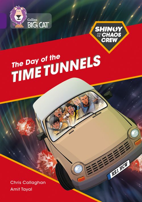 Collins Big Cat - Shinoy and the Chaos Crew: The Day of the Time Tunnels: Band 08/Purple - Image 4