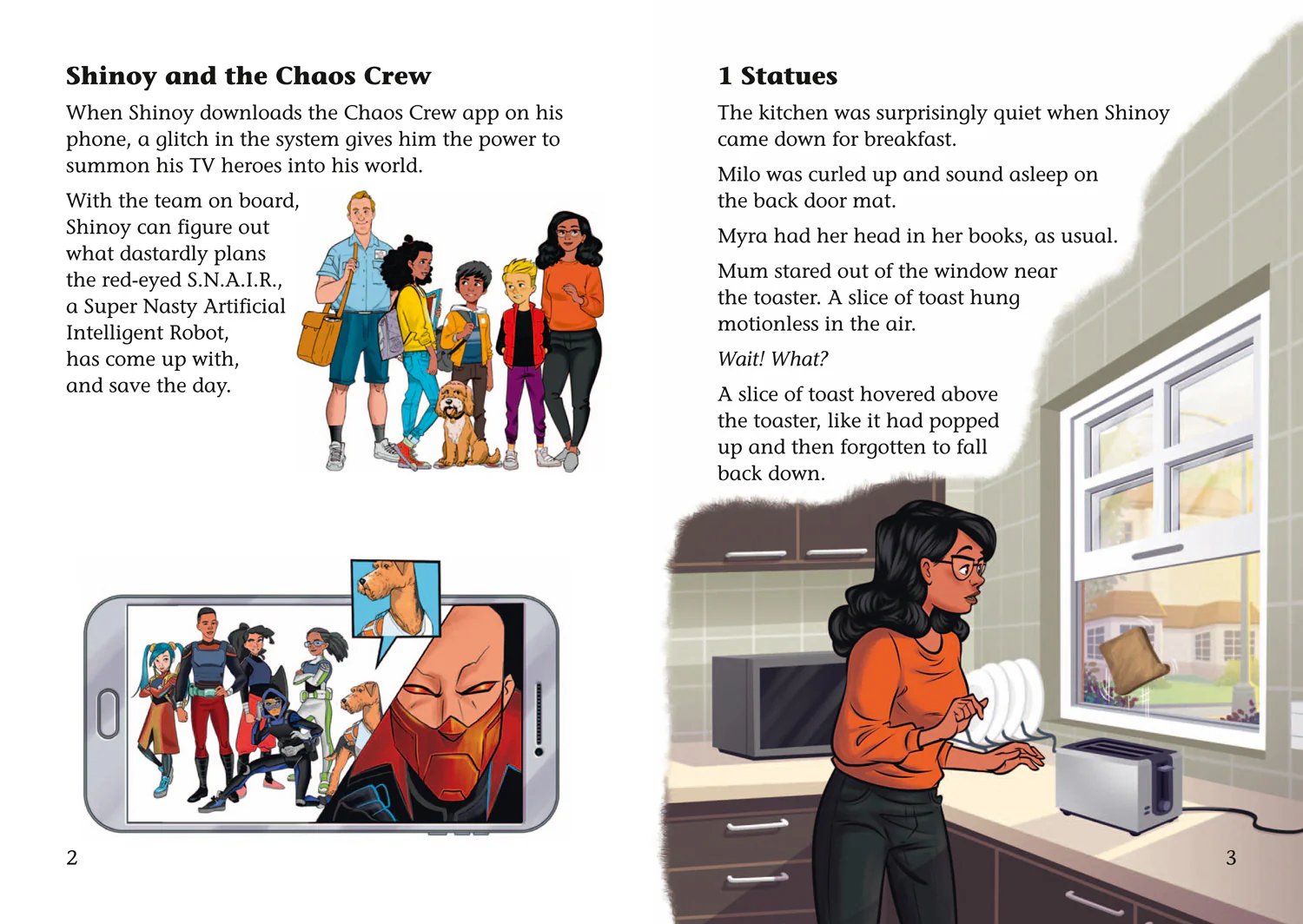 Collins Big Cat - Shinoy and the Chaos Crew: The Day Time Froze: Band 10/White