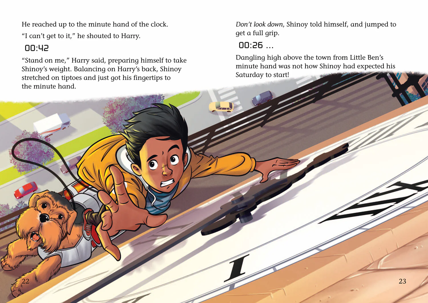 Collins Big Cat - Shinoy and the Chaos Crew: The Day Time Froze: Band 10/White - Image 3