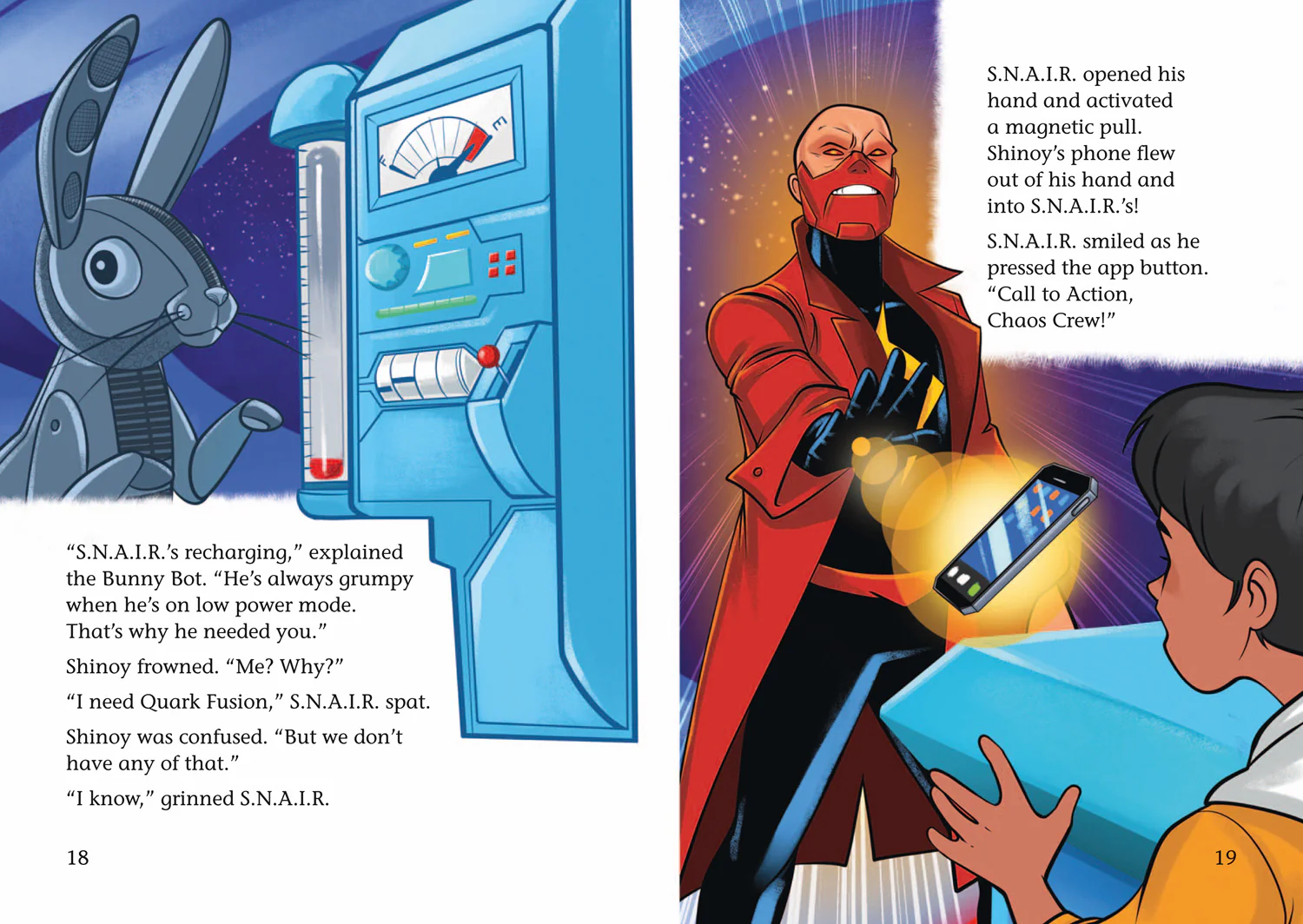 Collins Big Cat - Shinoy and the Chaos Crew: The Day of the Treasure Hunt: Band 10/White - Image 3