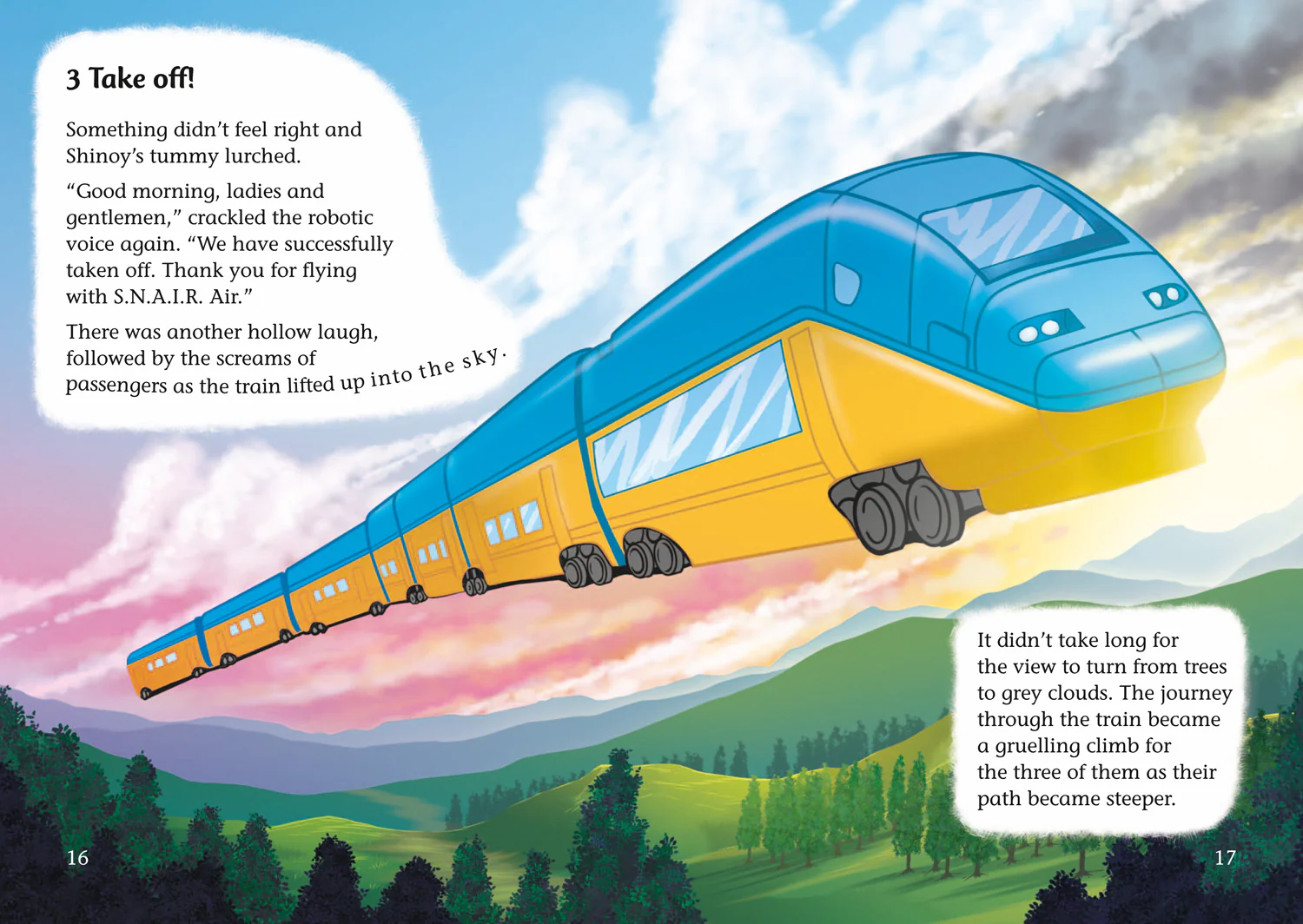 Collins Big Cat - Shinoy and the Chaos Crew: The Day of Treacherous Travel: Band 11/Lime - Image 3