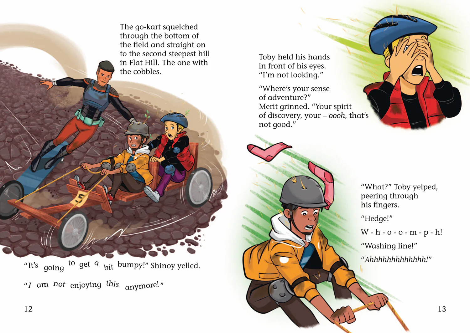 Collins Big Cat - Shinoy and the Chaos Crew: The Day of the Great Chase: Band 09/Gold - Image 2