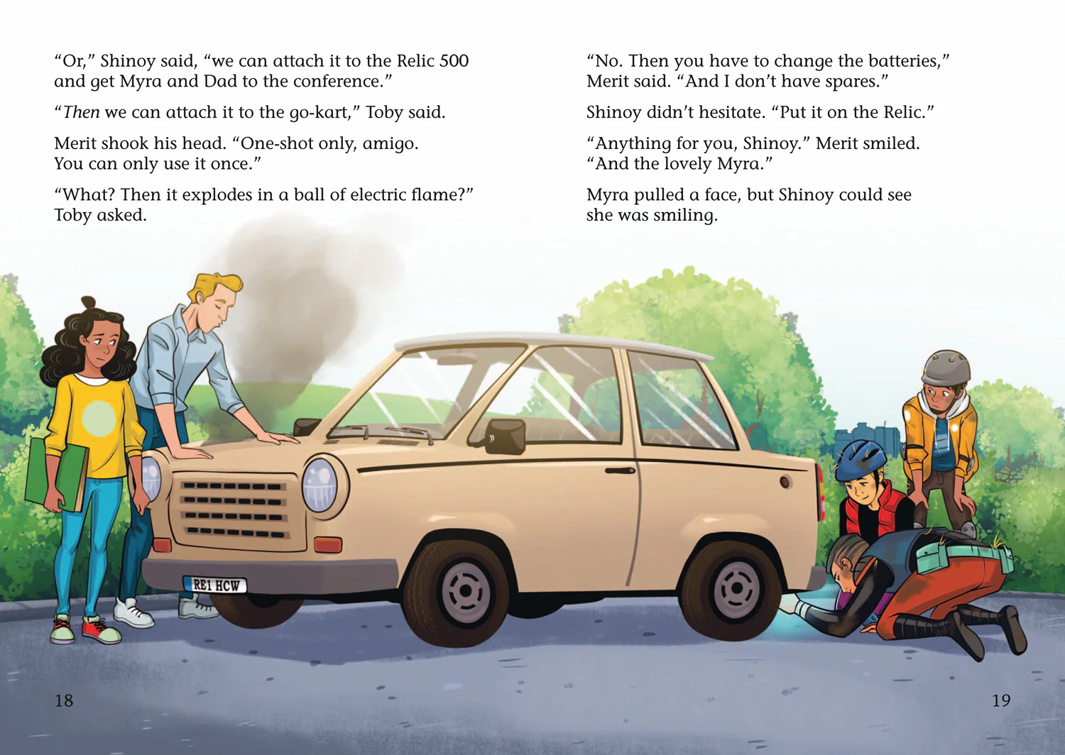 Collins Big Cat - Shinoy and the Chaos Crew: The Day of the Great Chase: Band 09/Gold - Image 3