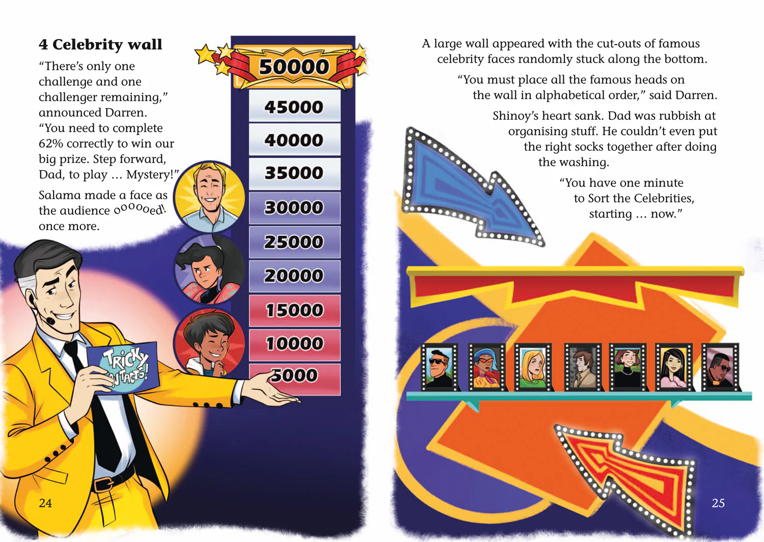 Collins Big Cat - Shinoy and the Chaos Crew: The Day of the Game Show: Band 10/White - Image 3