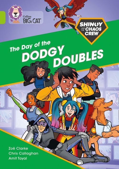 Collins Big Cat - Shinoy and the Chaos Crew: The Day of the Dodgy Doubles: Band 11/Lime - Image 4