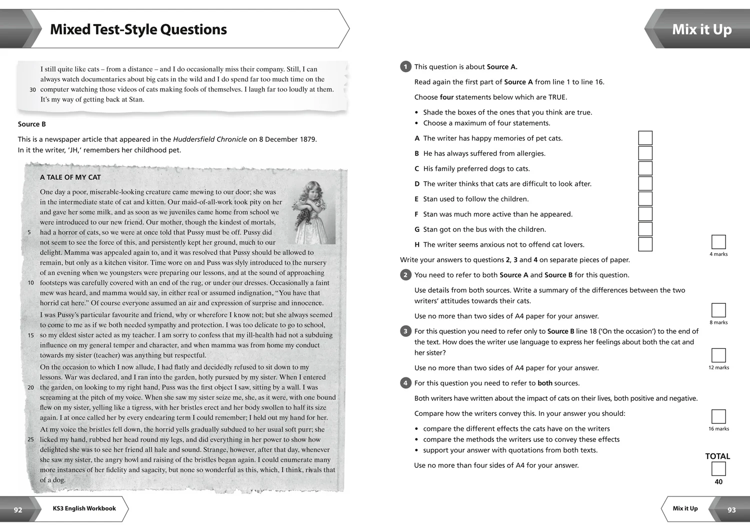 Collins KS3 Revision - KS3 English Workbook: Ideal for Years 7, 8 and 9 - Image 6