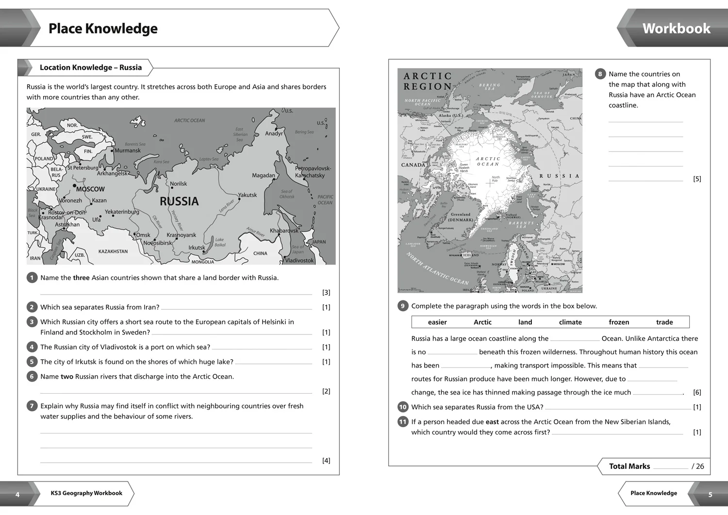 Collins KS3 Revision - KS3 Geography Workbook: Ideal for Years 7, 8 and 9 - Image 3