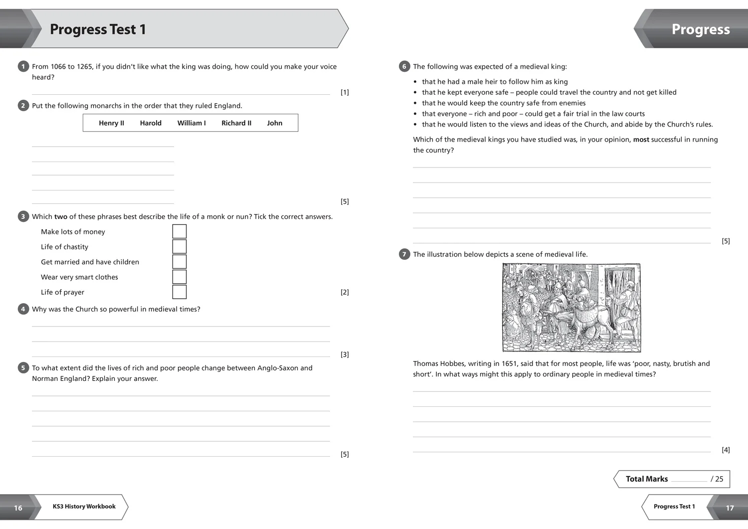 Collins KS3 Revision - KS3 History Workbook: Ideal for Years 7, 8 and 9 - Image 4