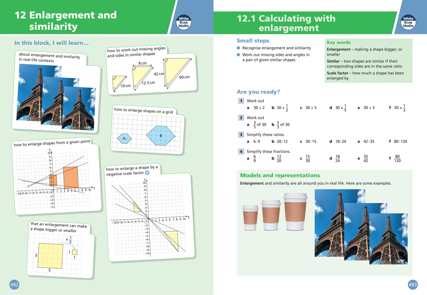 White Rose Maths - Key Stage 3 Maths Student Book 3 - Image 3