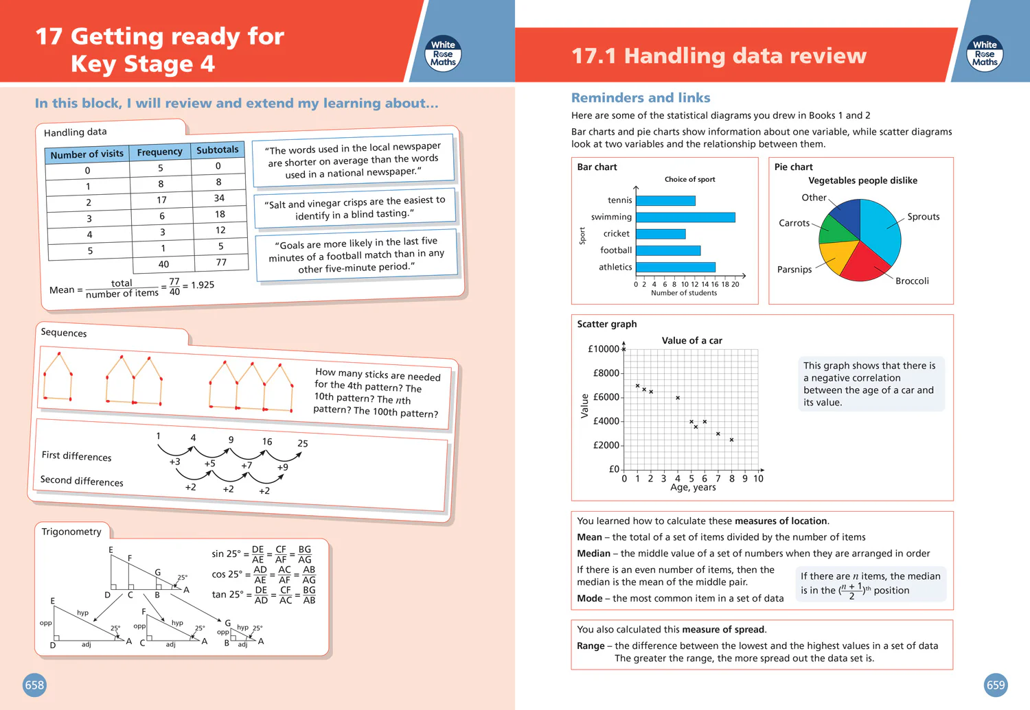 White Rose Maths - Key Stage 3 Maths Student Book 3 - Image 7