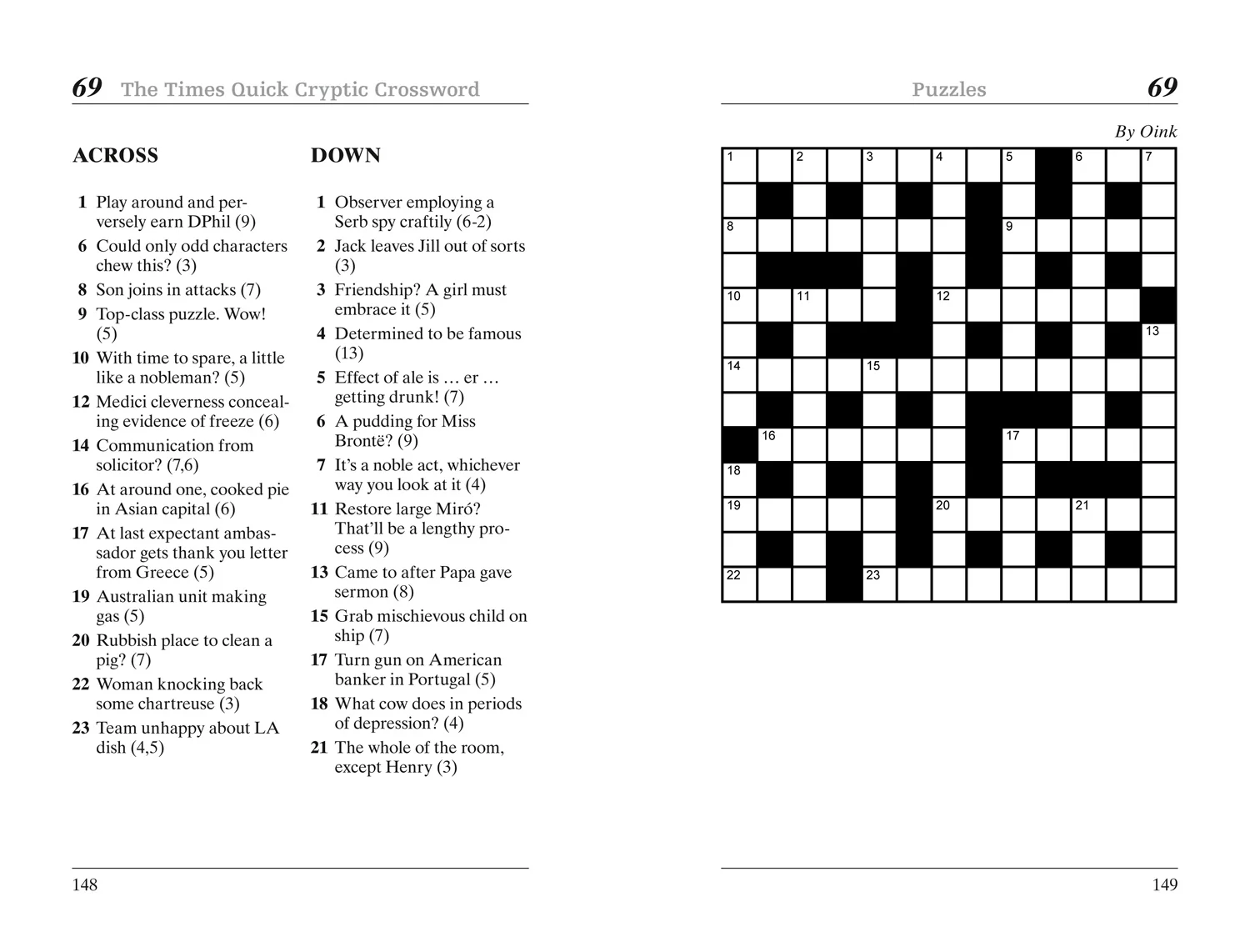 The Times Crosswords - The Times Quick Cryptic Crossword Book 6: 100 world-famous crossword puzzles - Image 2