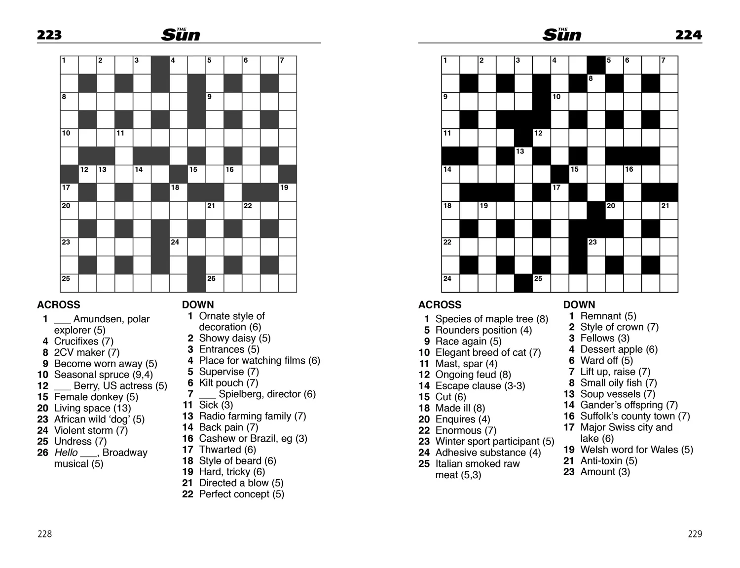 The Sun Puzzle Books - The Sun Quick Crossword Book 8: 200 fun crosswords from Britain’s favourite newspaper - Image 4