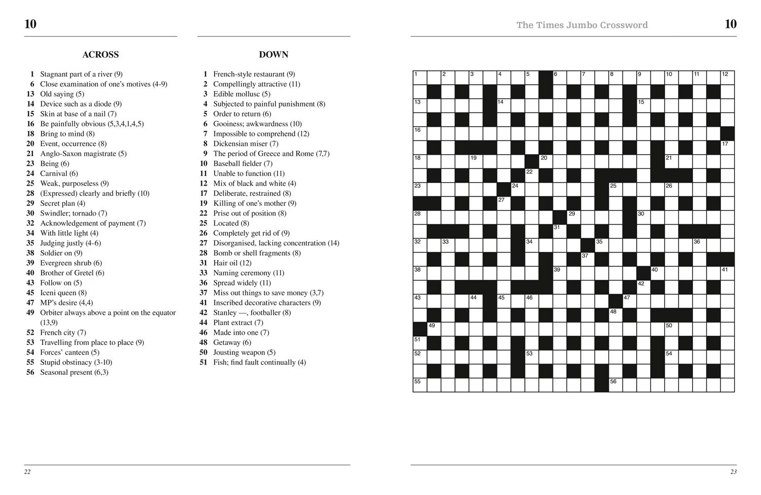 The Times Crosswords - The Times 2 Jumbo Crossword Book 16: 60 large general-knowledge crossword puzzles - Image 2