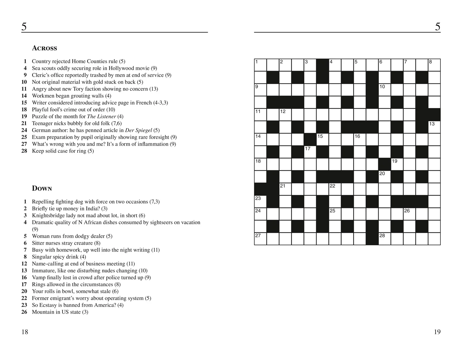 The Times Crosswords - The Times Cryptic Crossword Book 25: 100 world-famous crossword puzzles - Image 2