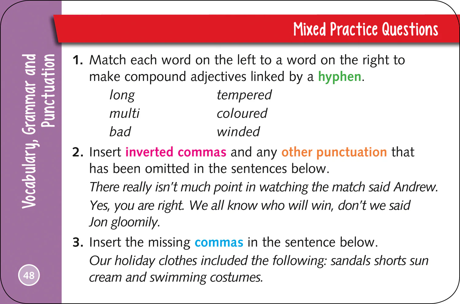 Collins KS2 SATs Practice - KS2 English SATs Question Cards: for the 2026 tests - Image 12
