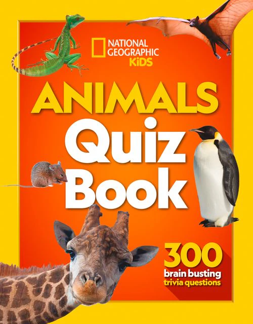 National Geographic Kids - Animals Quiz Book: 300 brain busting trivia questions