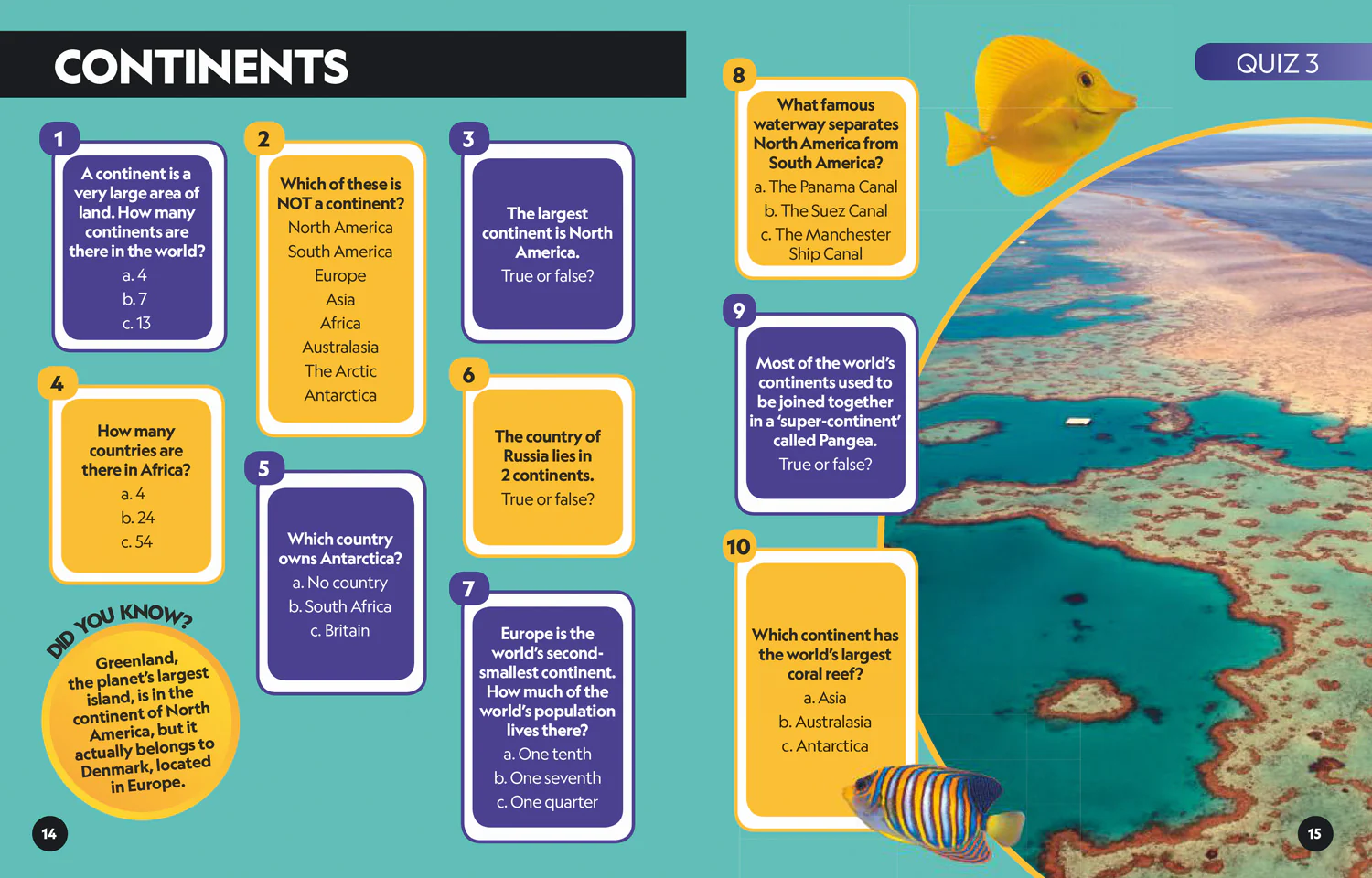 National Geographic Kids - Our World Quiz Book: 300 brain busting trivia questions - Image 3