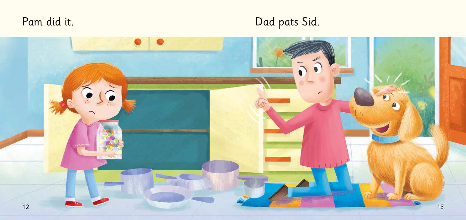 Collins Big Cat Phonics for Letters and Sounds - Sid: Band 01A/Pink A - Image 4
