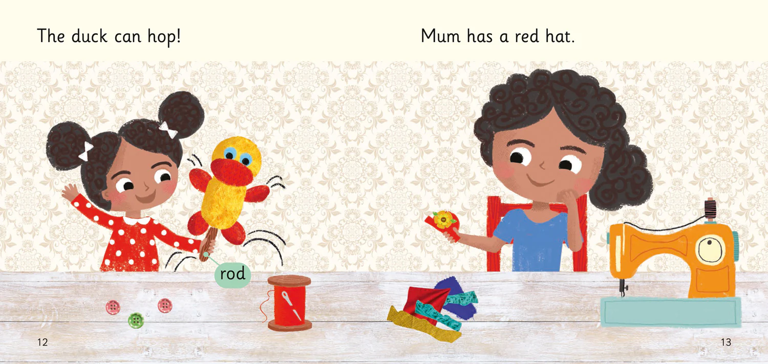 Collins Big Cat Phonics for Letters and Sounds - Rag Duck: Band 01B/Pink B - Image 3
