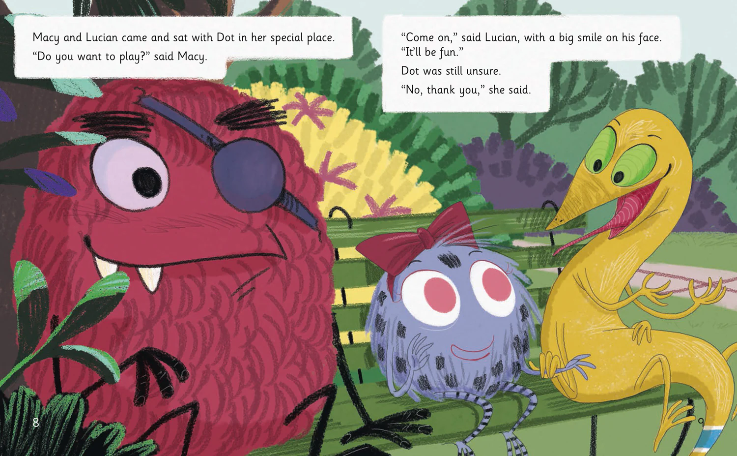 Collins Big Cat Phonics for Letters and Sounds - The Shy Monster: Band 07/Turquoise - Image 3