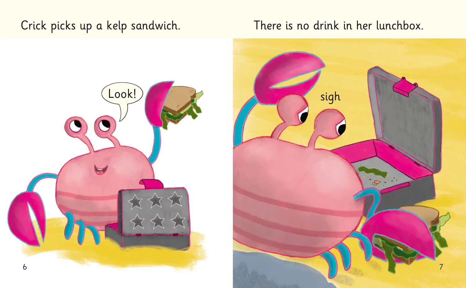 Collins Big Cat Phonics for Letters and Sounds - Crick and Crock Have Lunch: Band 03/Yellow - Image 3