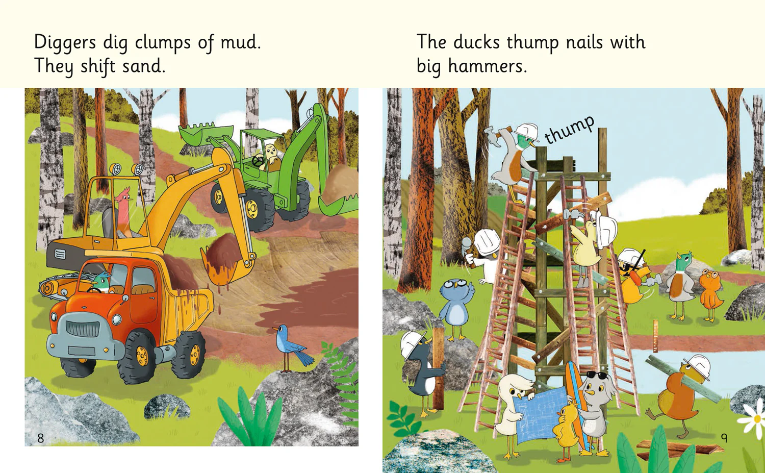 Collins Big Cat Phonics for Letters and Sounds - Ducks on Trucks: Band 03/Yellow - Image 3
