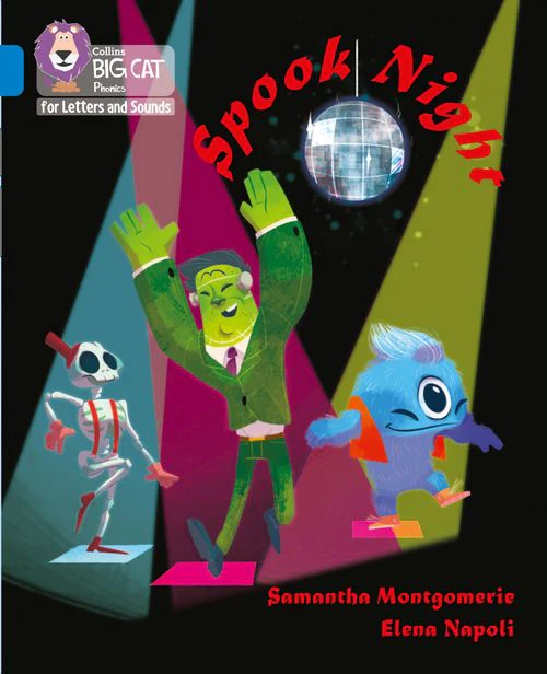 Collins Big Cat Phonics for Letters and Sounds - Spook Night: Band 04/Blue
