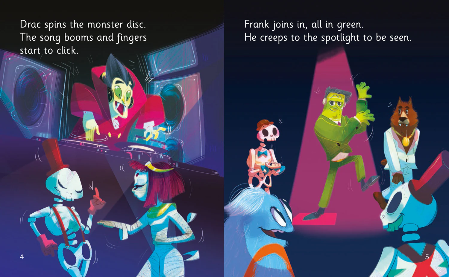 Collins Big Cat Phonics for Letters and Sounds - Spook Night: Band 04/Blue - Image 3