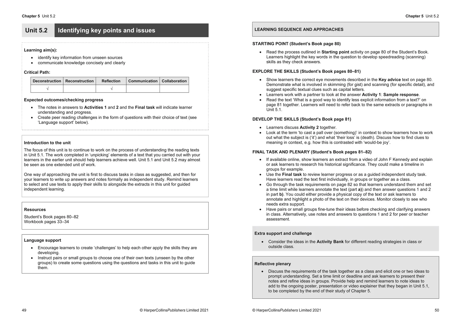 Collins Cambridge International AS & A Level - Cambridge International AS & A Level Global Perspectives and Research Teacher’s Guide - Image 2