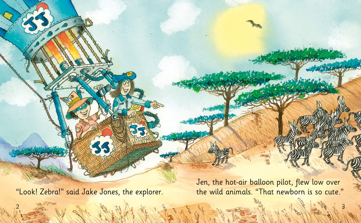 Collins Big Cat Phonics for Letters and Sounds - Jake and Jen and the Balloon of Doom: Band 05/Green - Image 2