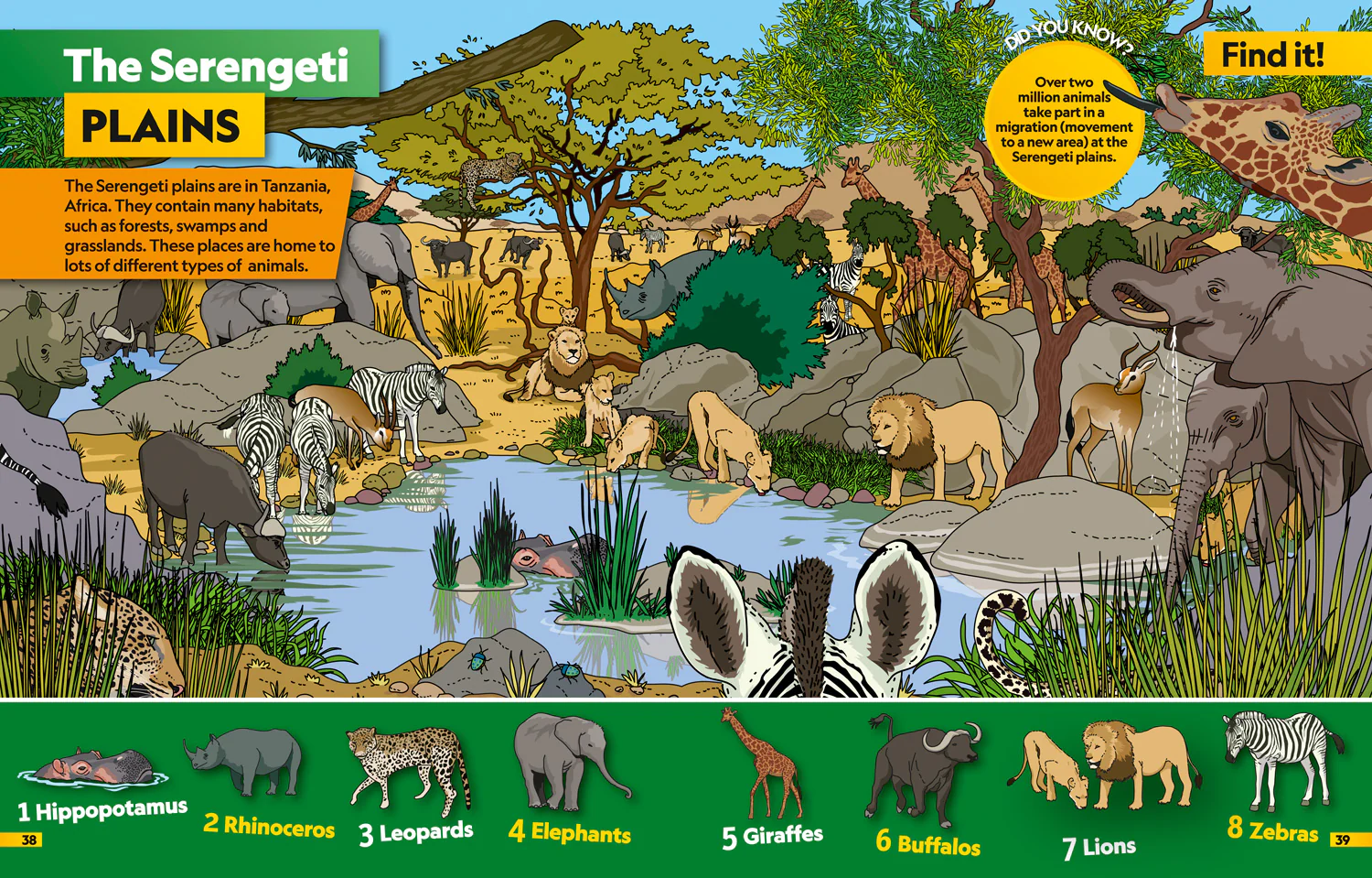 National Geographic Kids - Animals Find it! Explore it!: More than 250 things to find, facts and photos! - Image 4