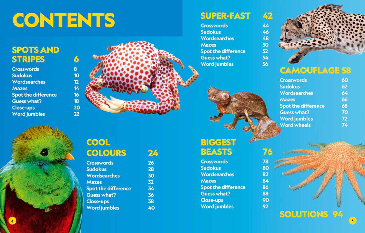 National Geographic Kids - Puzzle Book Coolest Animals: Brain-tickling quizzes, sudokus, crosswords and wordsearches - Image 2