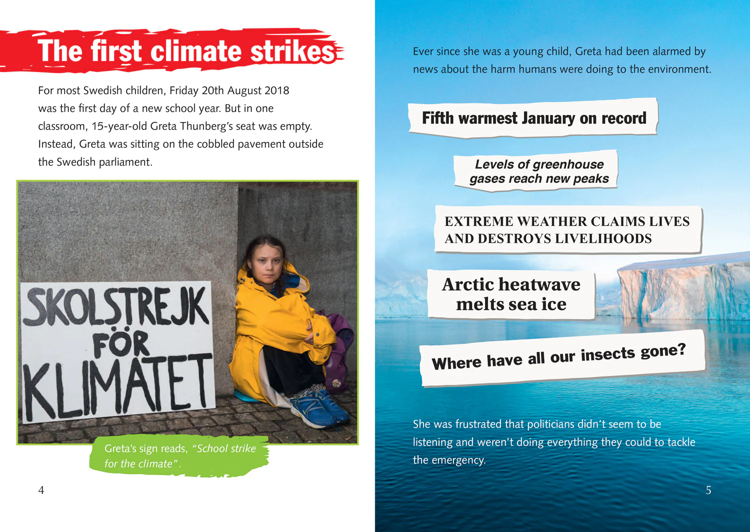 Collins Big Cat - Climate Strike: Band 14/Ruby