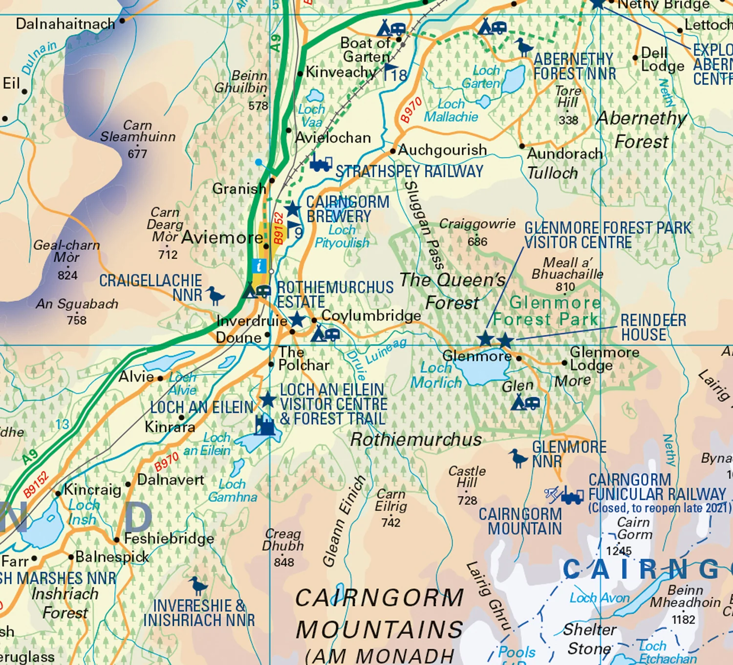Cairngorms National Park Pocket Map: The perfect guide to explore this area of outstanding natural beauty - Image 3