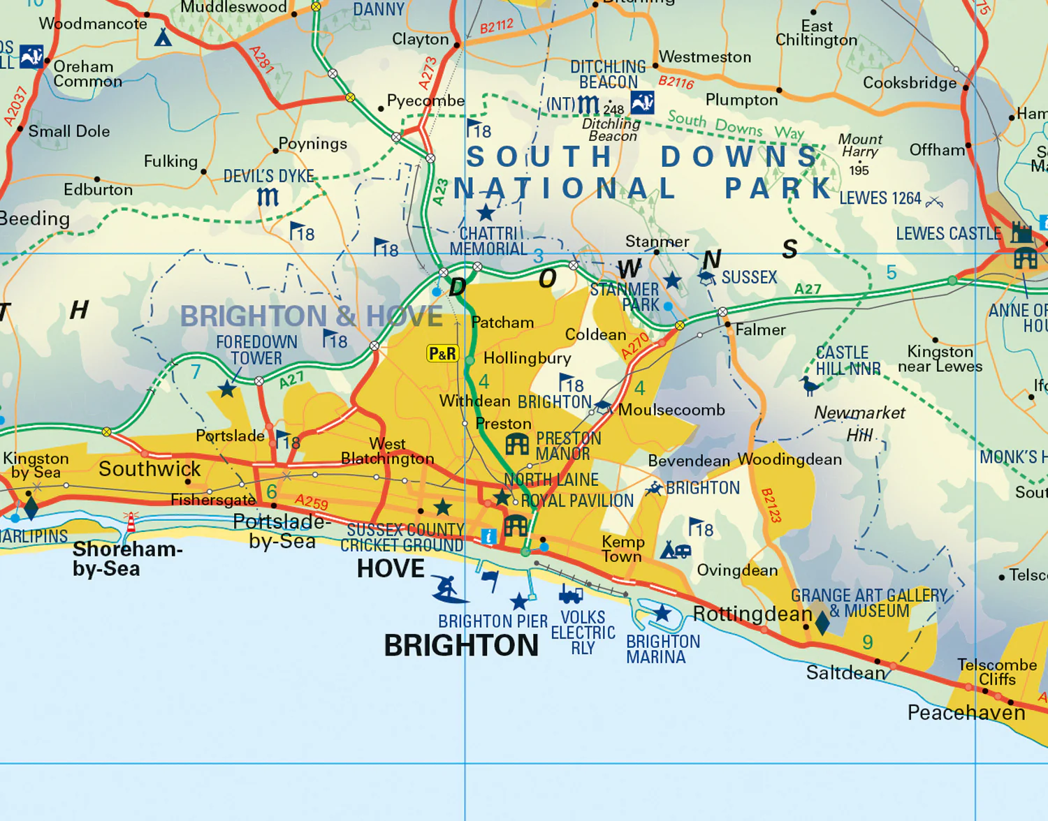 South Downs National Park Pocket Map: The perfect guide to explore this area of outstanding natural beauty - Image 4