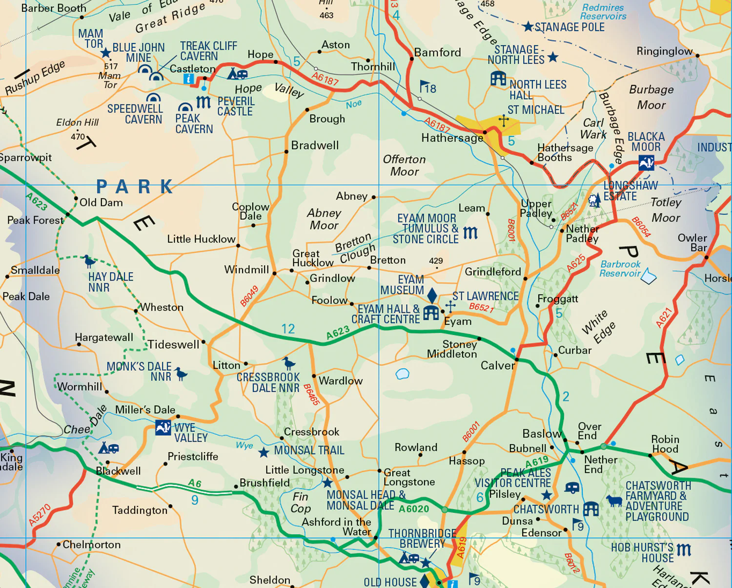 Peak District National Park Pocket Map: The perfect guide to explore this area of outstanding natural beauty - Image 3