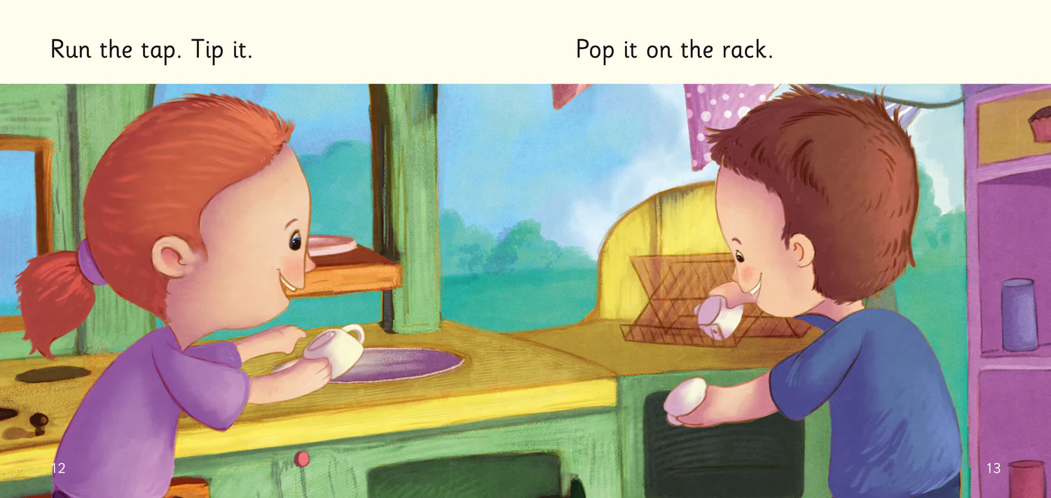 Collins Big Cat Phonics for Letters and Sounds - Pop the pot on: Band 01B/Pink B - Image 3