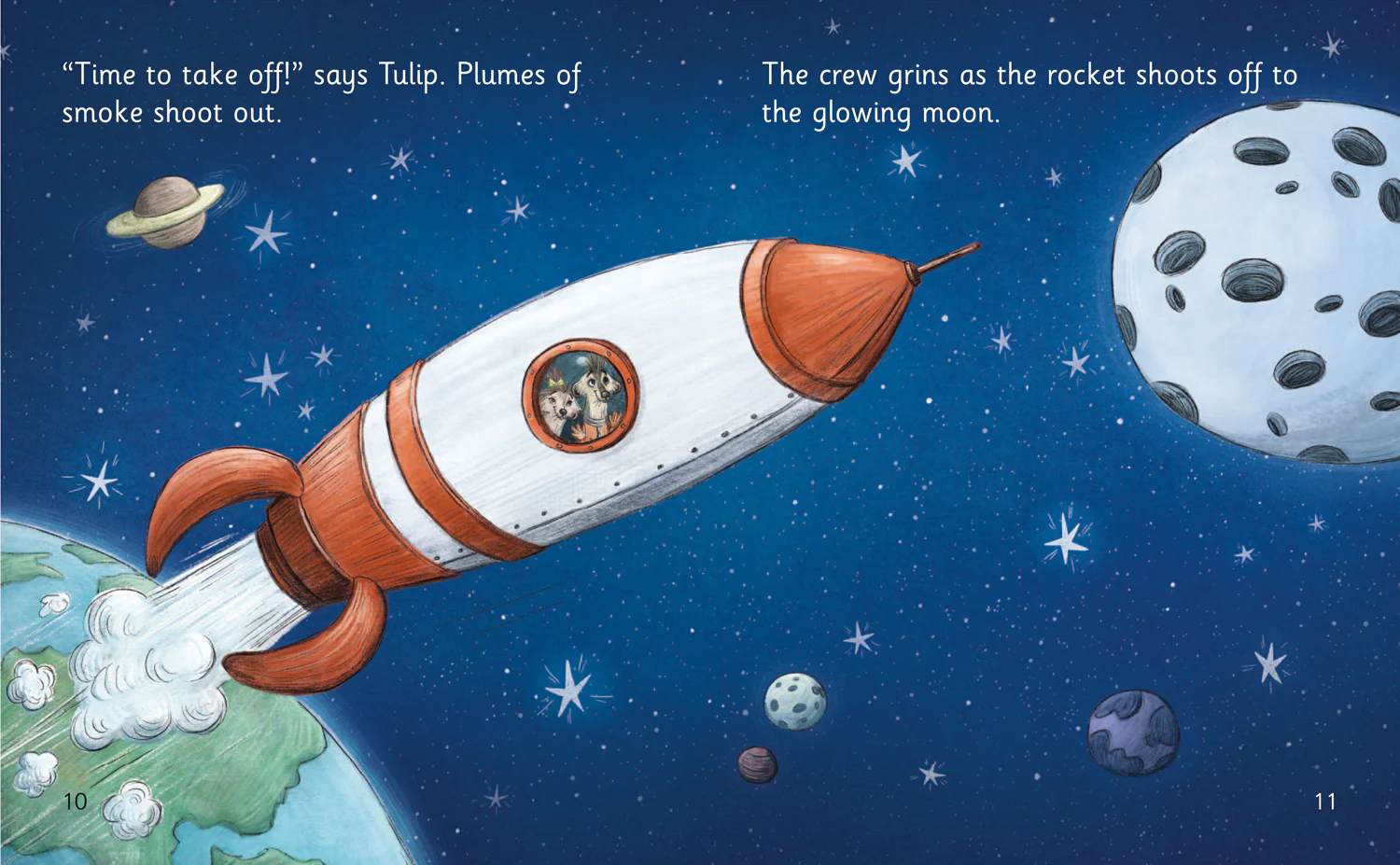 Collins Big Cat Phonics for Letters and Sounds - Hugo's Moon Crew: Band 05/Green - Image 2