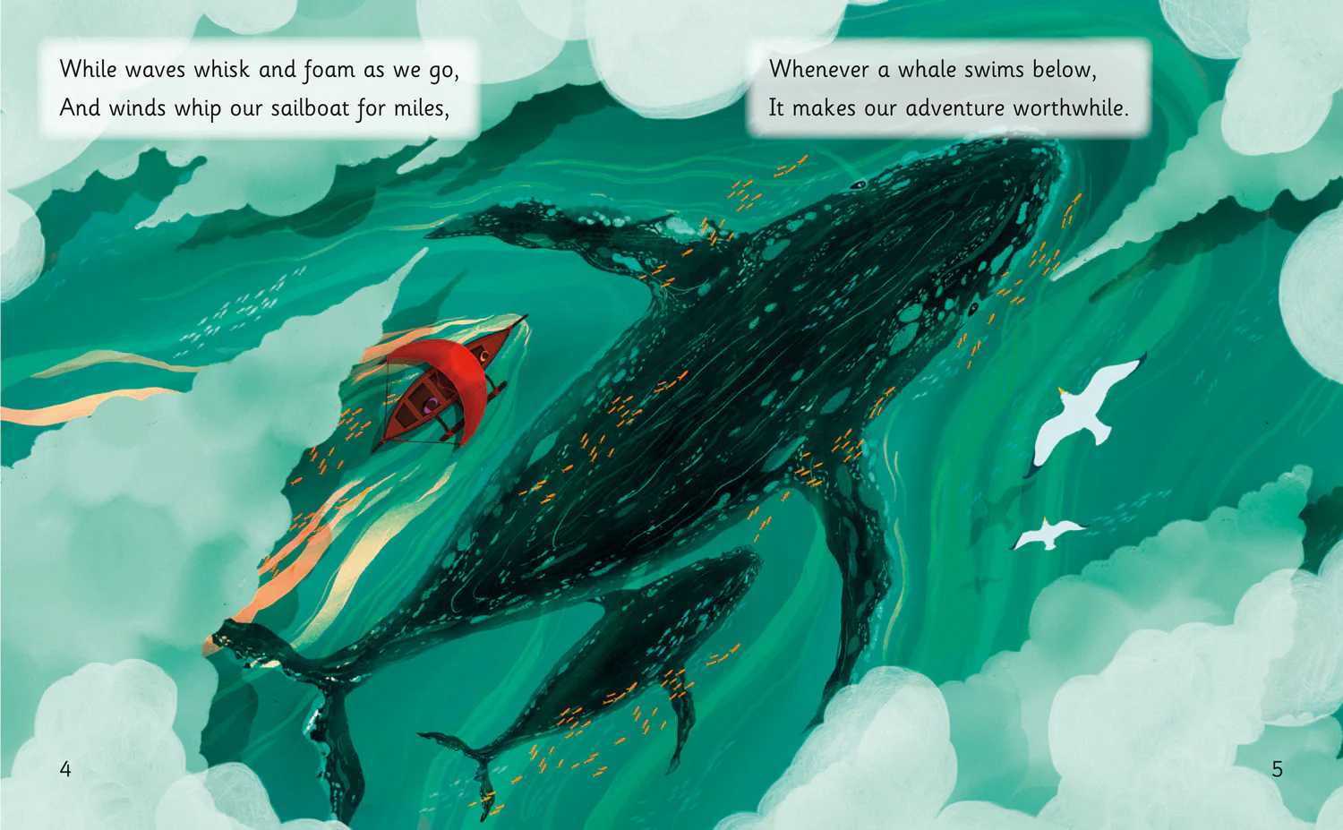 Collins Big Cat Phonics for Letters and Sounds - The Incredible Whale and other Poems: Band 06/Orange