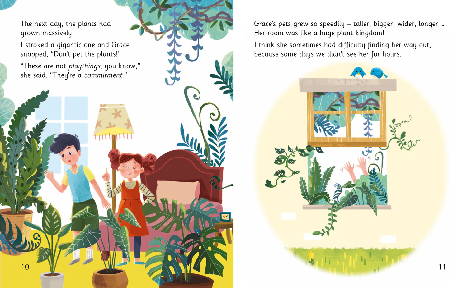 Collins Big Cat Phonics for Letters and Sounds - Don't Pet the Plants!: Band 07/Turquoise - Image 3