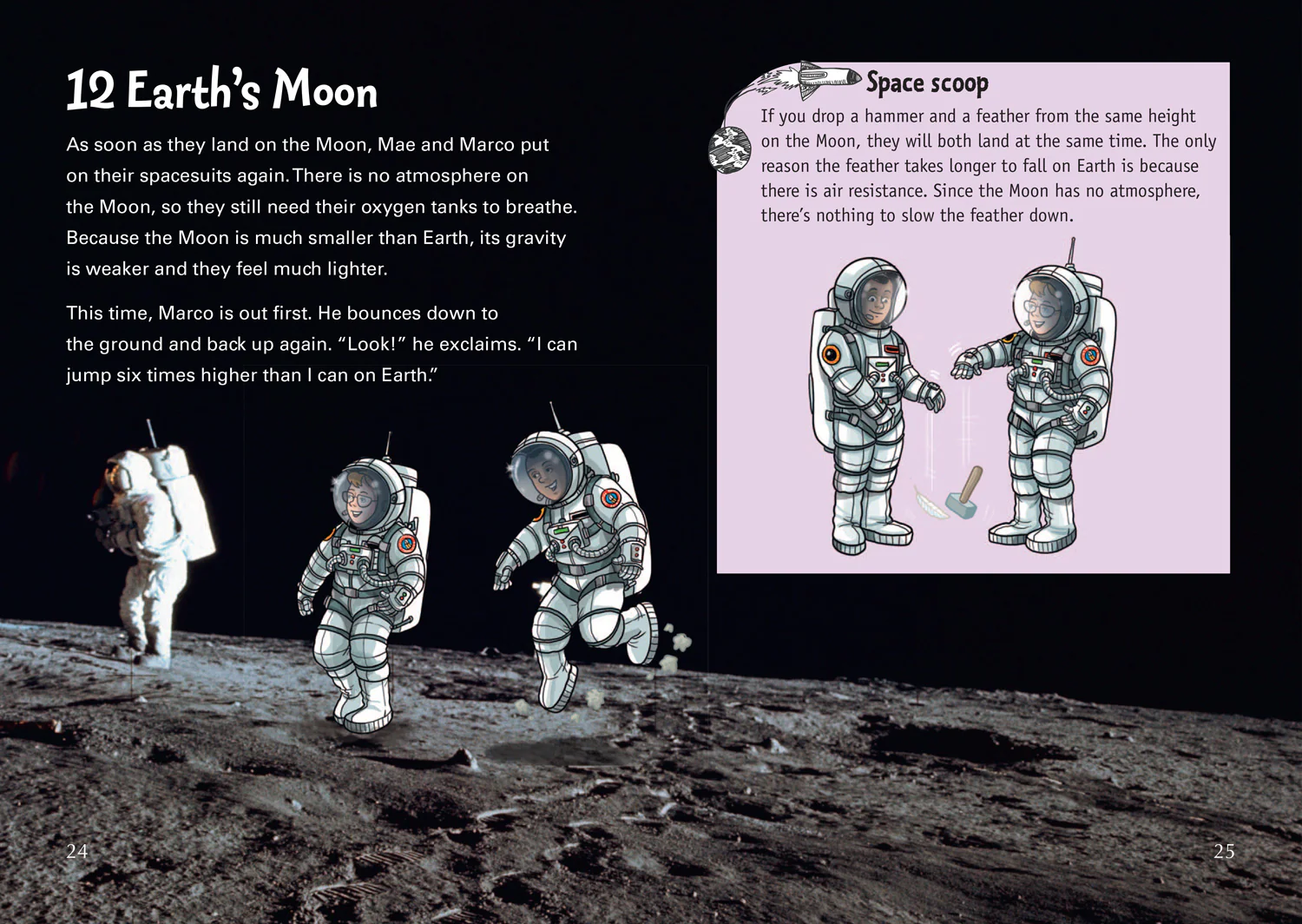 Collins Big Cat - Mae and Marco's Space Journey: Band 12/Copper - Image 3
