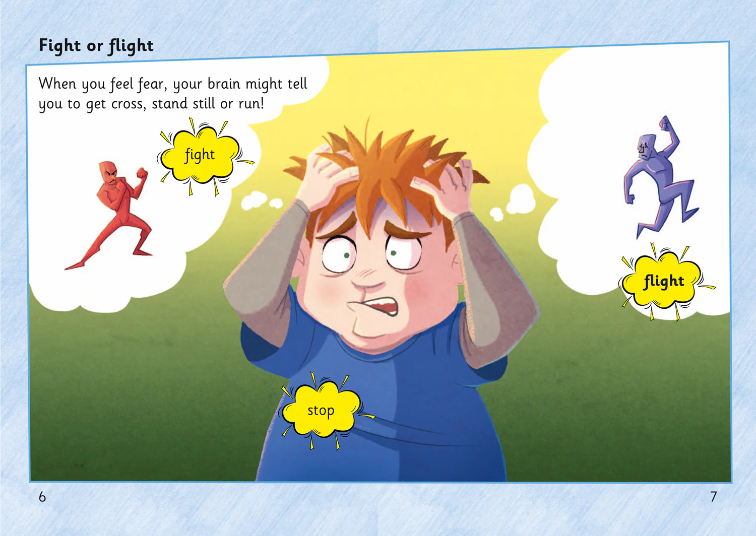 Collins Big Cat Phonics for Letters and Sounds – Age 7+ - How to Fight Fear: Band 04/Blue - Image 3