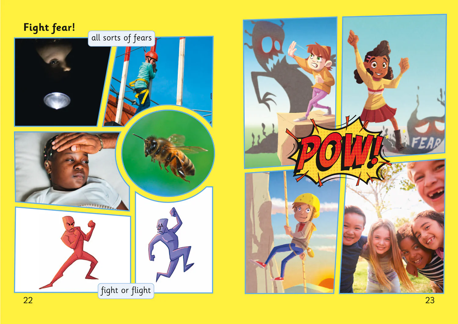 Collins Big Cat Phonics for Letters and Sounds – Age 7+ - How to Fight Fear: Band 04/Blue - Image 4