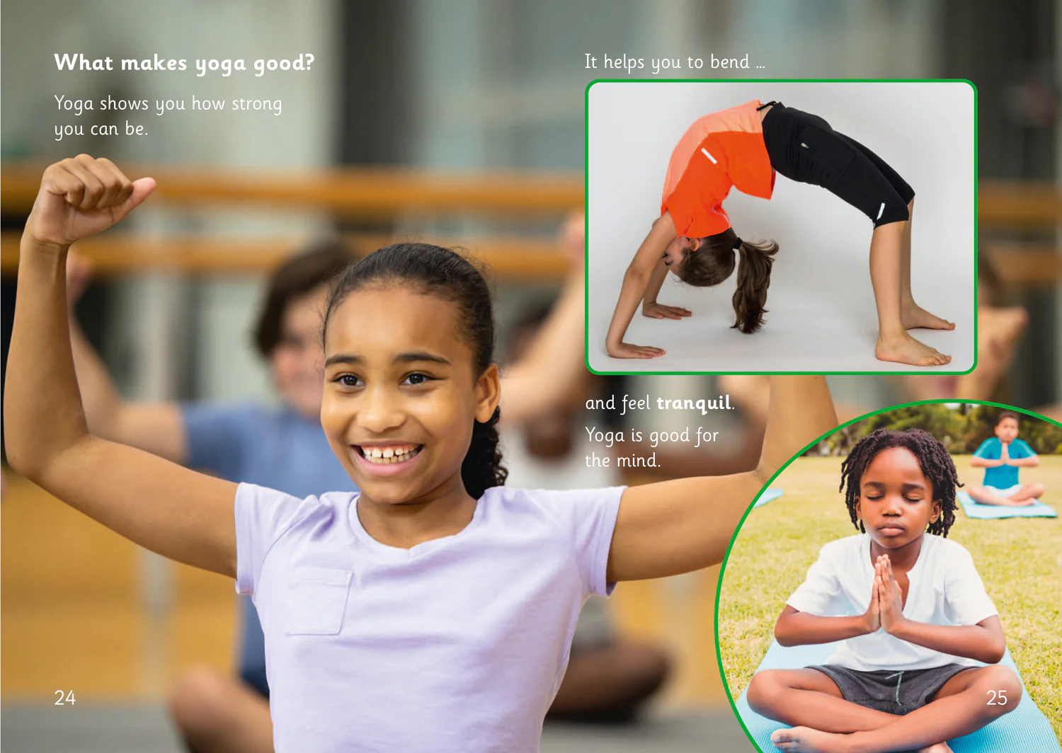 Collins Big Cat Phonics for Letters and Sounds – Age 7+ - Feel Strong with Yoga: Band 05/Green - Image 3